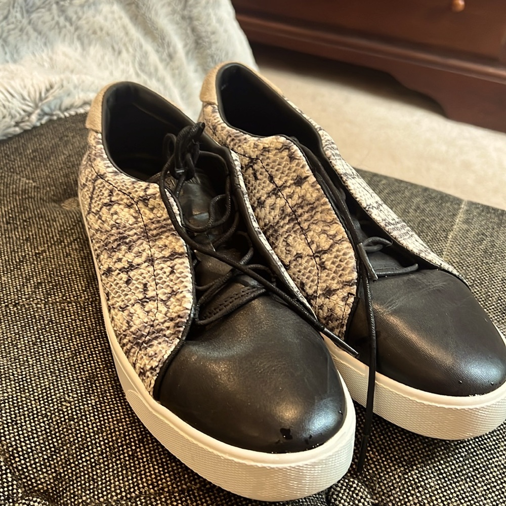 Cole Hahn Grand Pro Snakeskin Sneakers